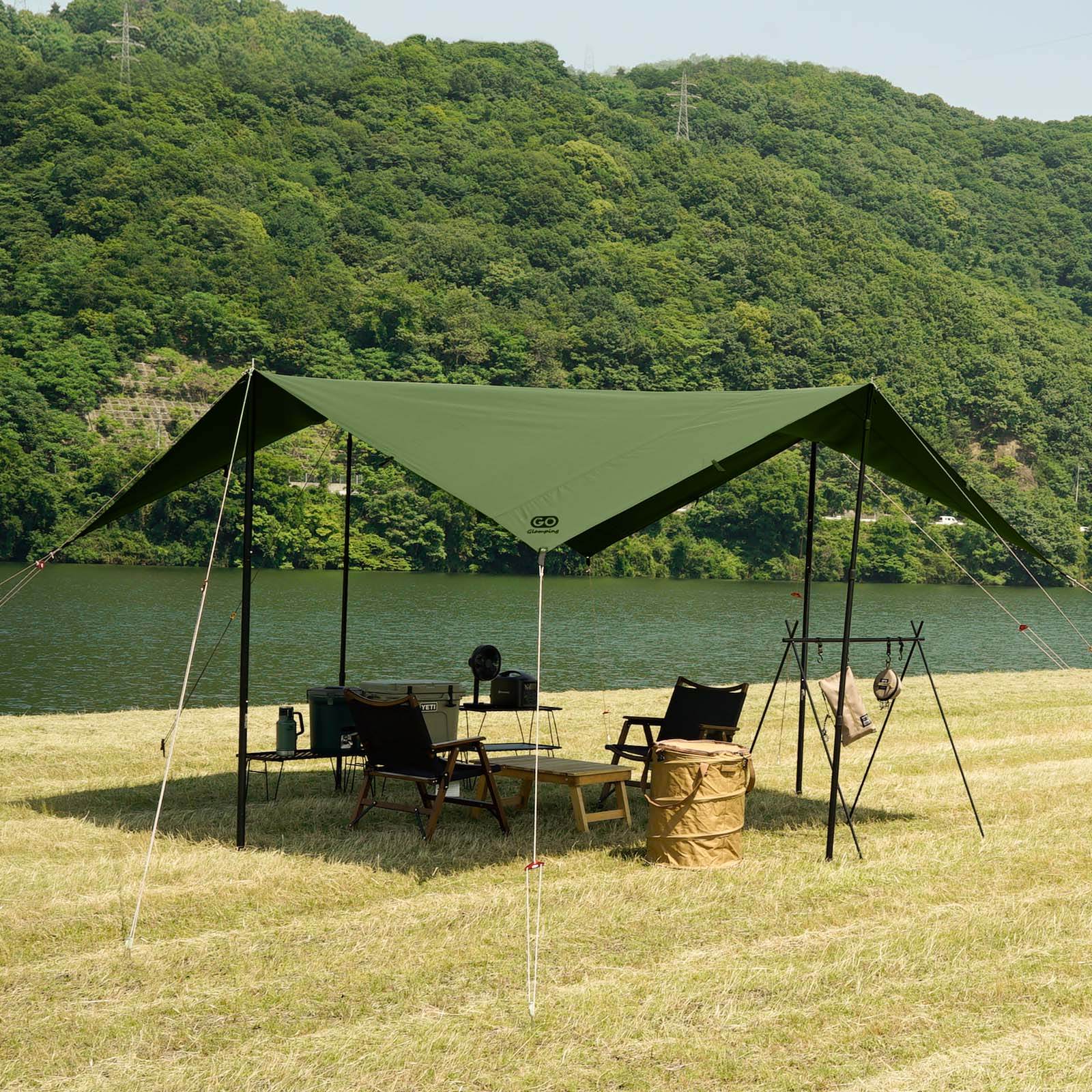 15％OFF】【特選セットセール】HENGEN+ スクエアタープ TC セット 2点