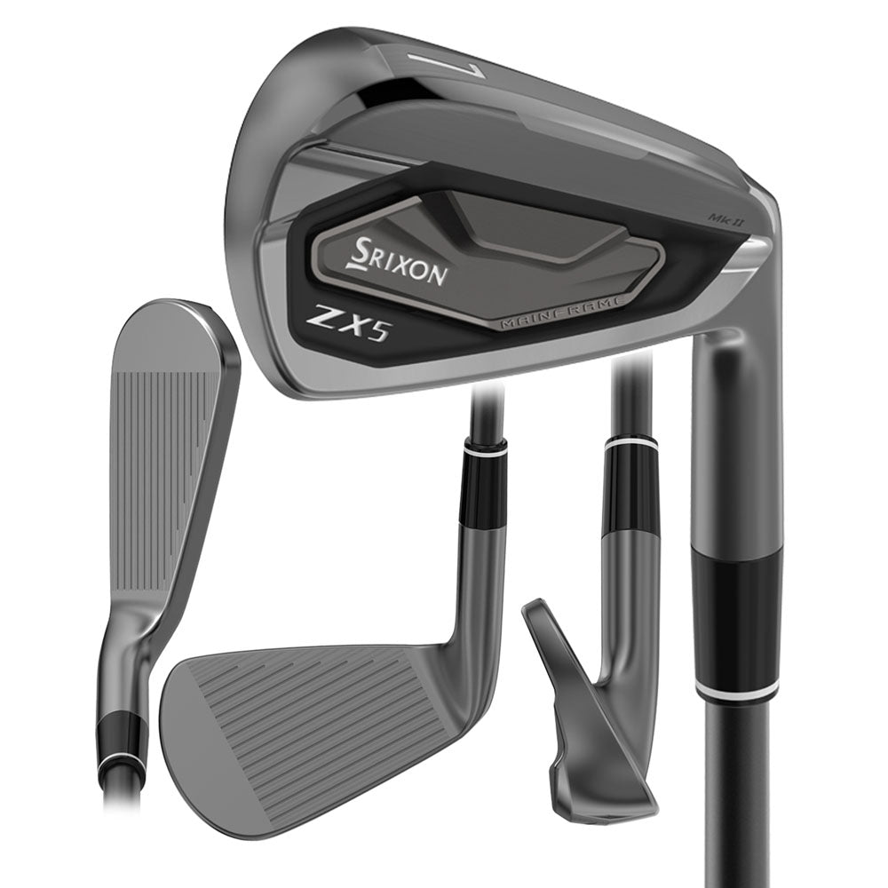 Srixon ZX5 Mk II Black Chrome Forged Iron Set - 24 Men – Golfio