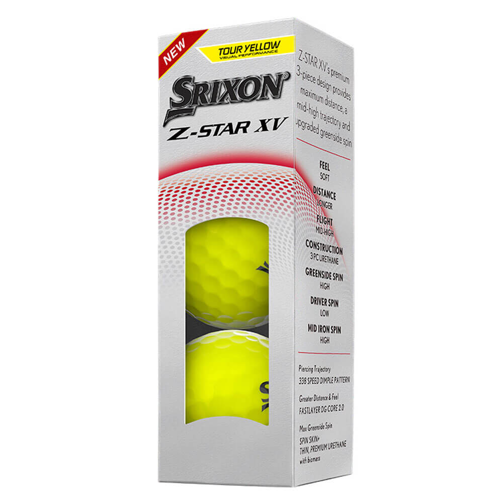 Srixon Z-Star XV 9 Golf Balls – Golfio