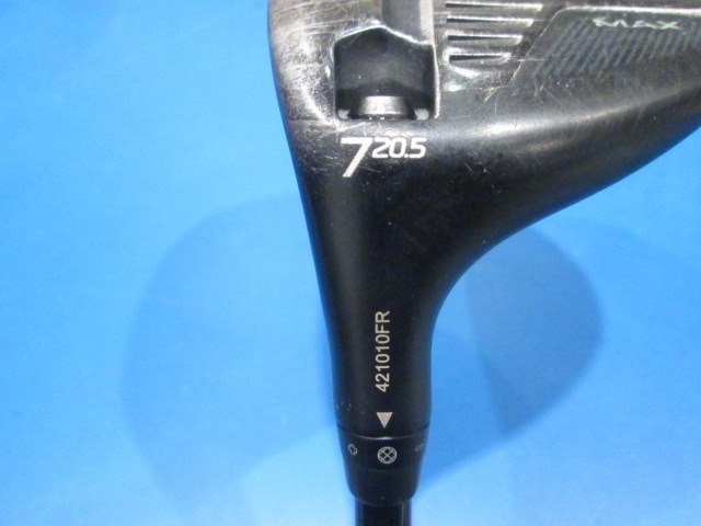 PING ピン 中古フェアウェイウッド G425 MAX レフティー用 7W 20.5°の