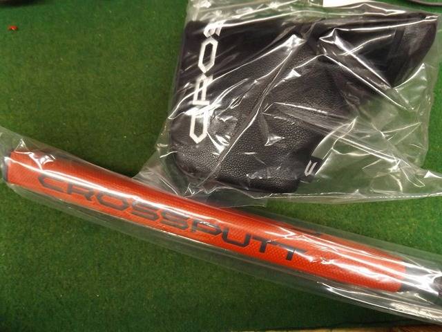 CROSSPUTT クロスパット 中古パター CROSSPUTT RED BLACK LABELの商品