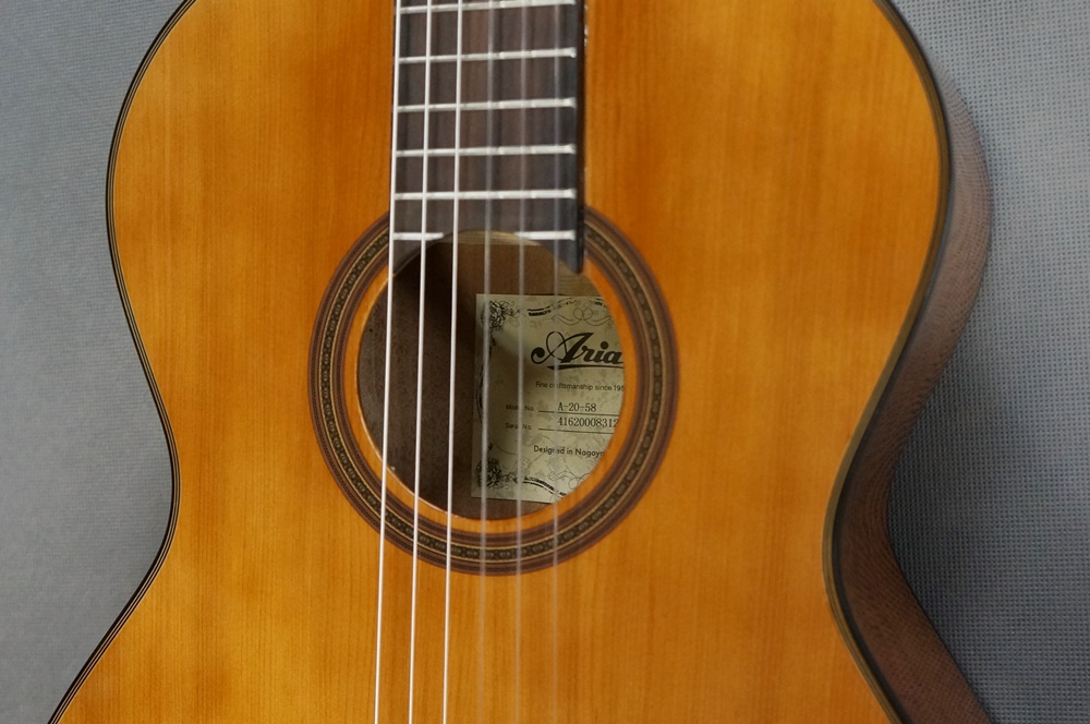 Aria A-20-58 mini classic guitar / 楽器屋BOW オンラインストア