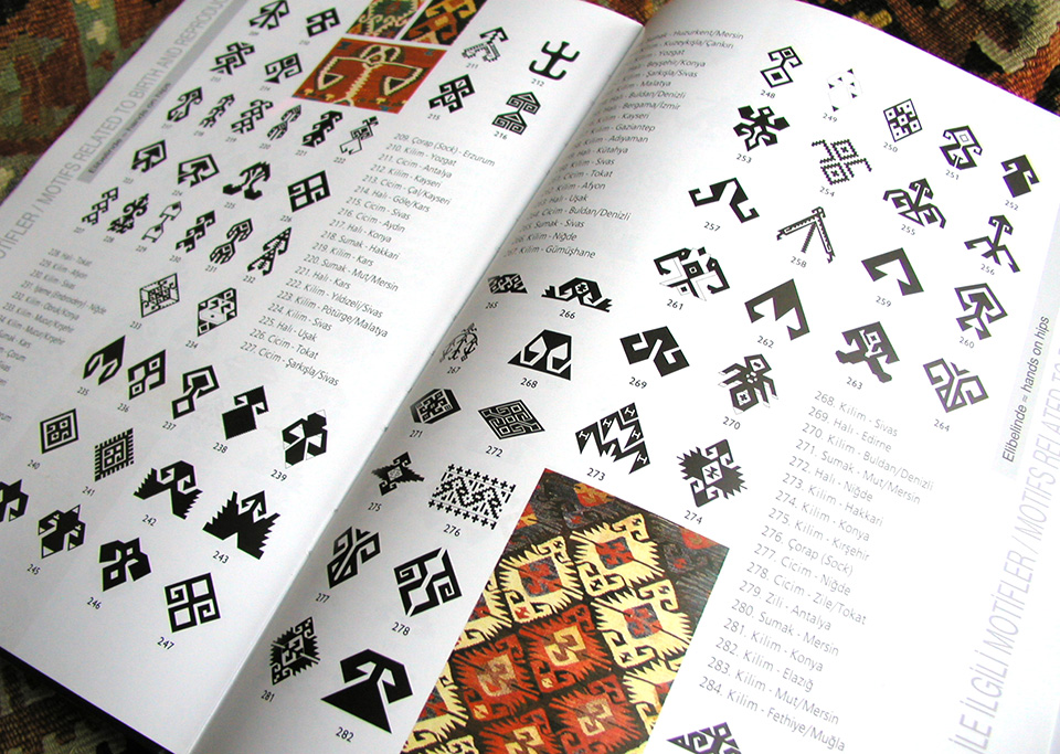 ANADOLU MOTiFLERi キリムのモチーフ – キリム専門店 ガラタバザール