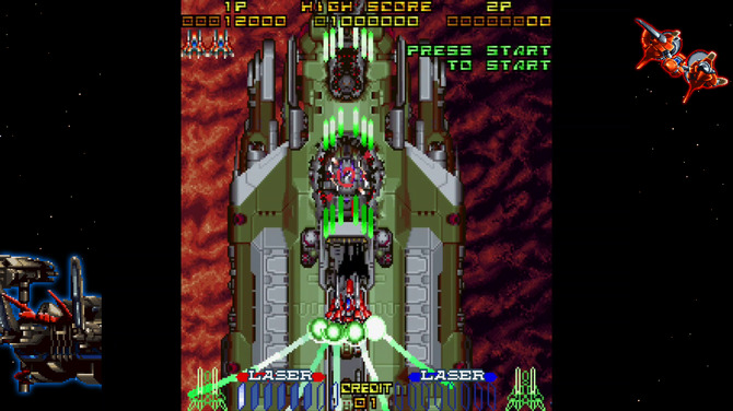 セガサターン名作縦スクロールSTG『レイヤーセクション