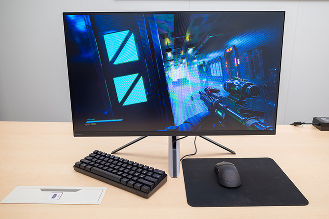 新製品プレビュー】ソニーの新ゲーミングモニター「INZONE M3」の使用