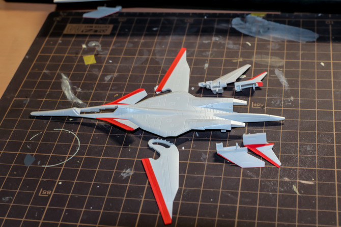 エースコンバットINF』コトブキヤ1/144「XFA-27」レビュー…航空機