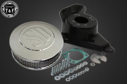 有限会社ガレージT&F / ドラッグスター1100 SUエアクリーナーKIT(メッキ)