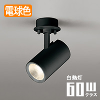 スポットライト・ブラック 60W相当 | 昼白色｜照明のライティング