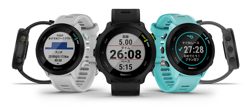 ForeAthlete 55 Black | スマートウォッチ | Garmin 日本