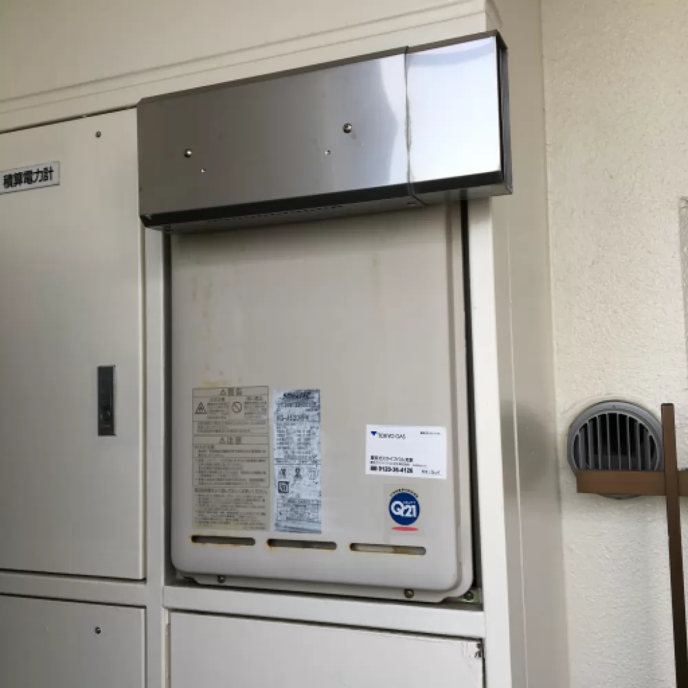 リンナイRUX-V2010W-E→リンナイRUX-A2016W-E｜川口市の給湯器交換工事