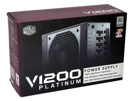 大容量＆高安定のPLATINUM認証電源Cooler Master「V1200 Platinum