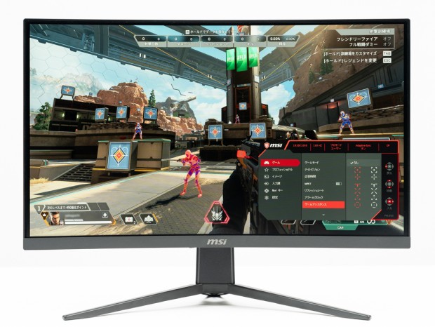 クラス最安水準の高コスパ！180Hz駆動のフルHD湾曲ゲーミング液晶、MSI