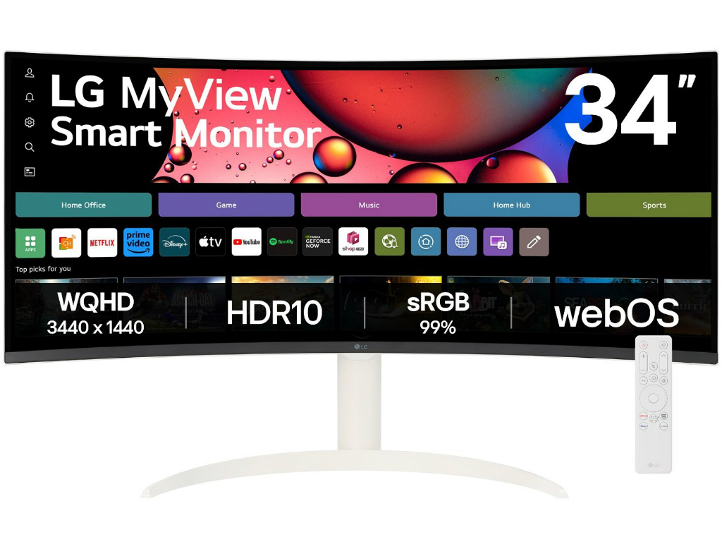 LG、スマートディスプレイ初のウルトラワイドモデル2機種の一般販売を