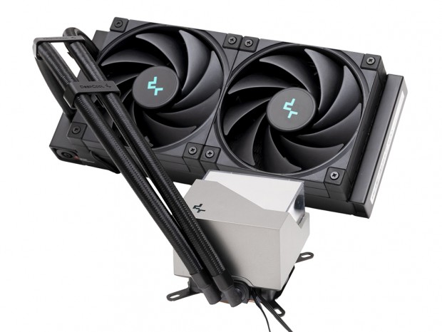 DeepCool LT520 WH 240mm簡易水冷CPUクーラー LT520 - DeepCool
