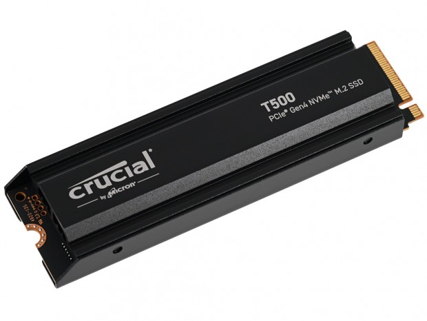 PCI Express 4.0(x4)の限界に迫る高速NVMe M.2 SSD、Crucial「T500