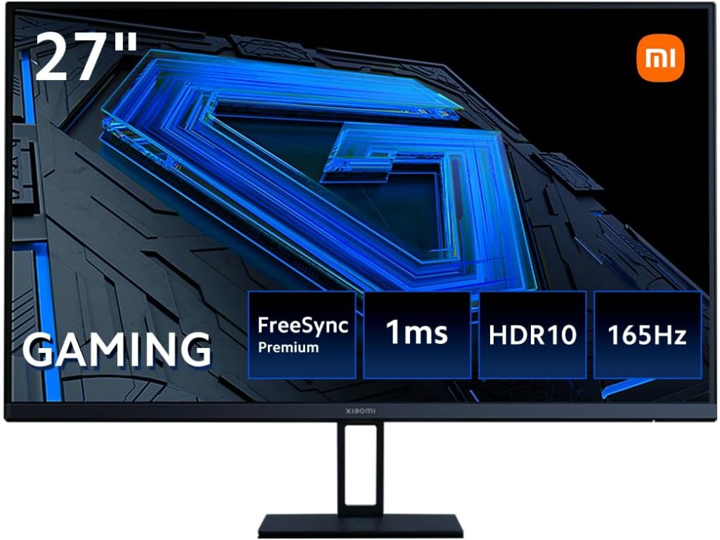 税込16,980円の165Hz/1ms対応27型フルHDゲーミング液晶がXiaomiから