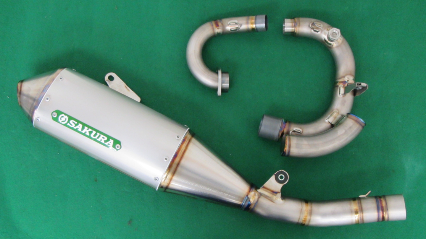 SAKURA OFFROAD EXHAUST（サクラ工業 オフロードエキゾースト）