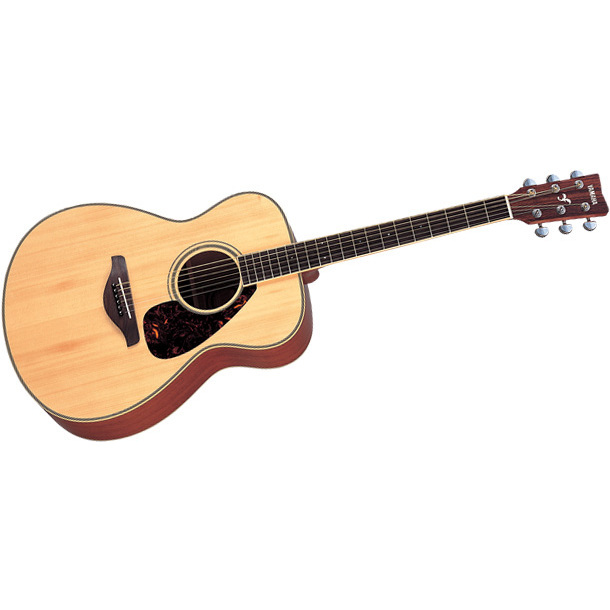 Yamaha FS720S Folk Size Solid Top Acoustic, Natural: Canadian