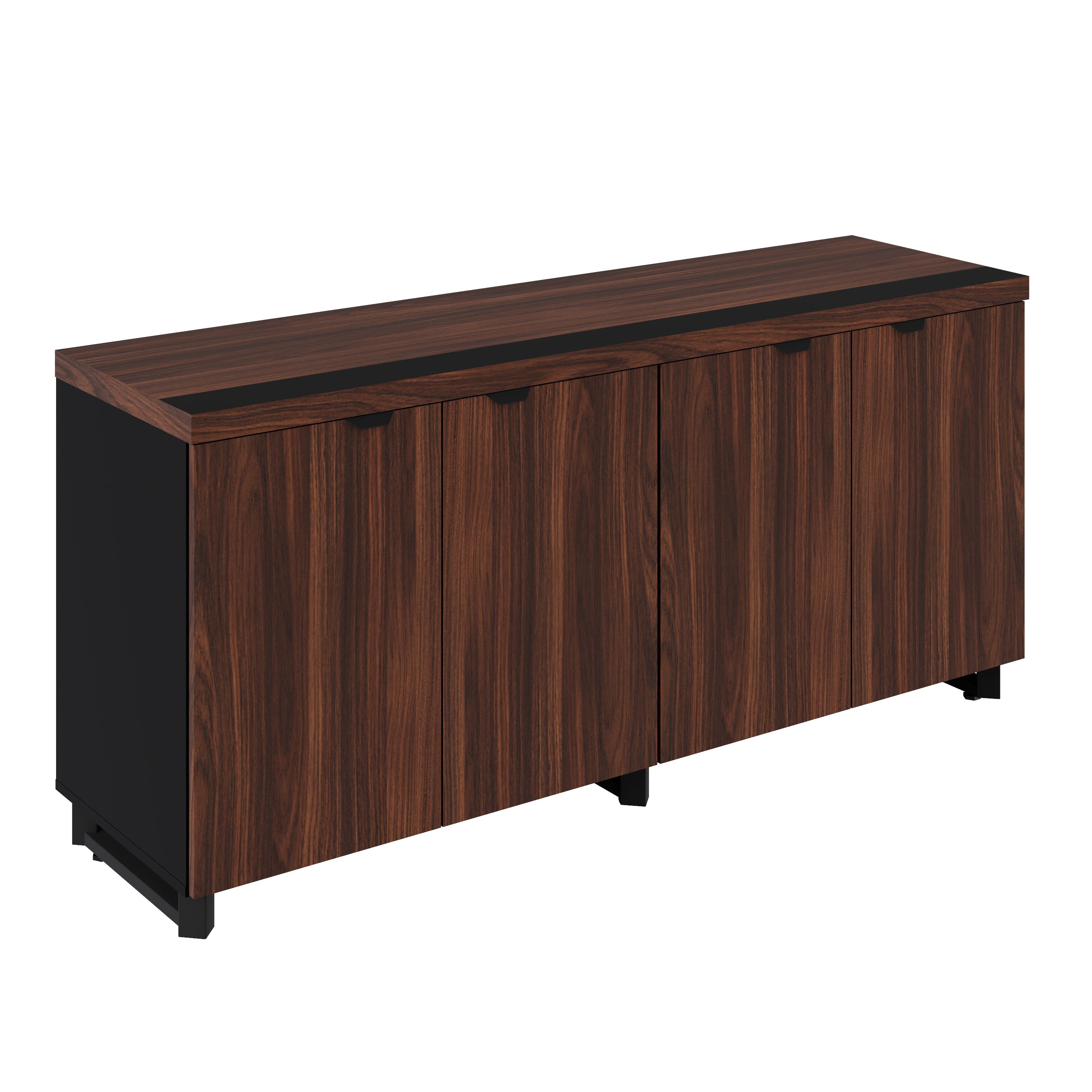 ARMÁRIO BAIXO DUPLO 4 PORTAS