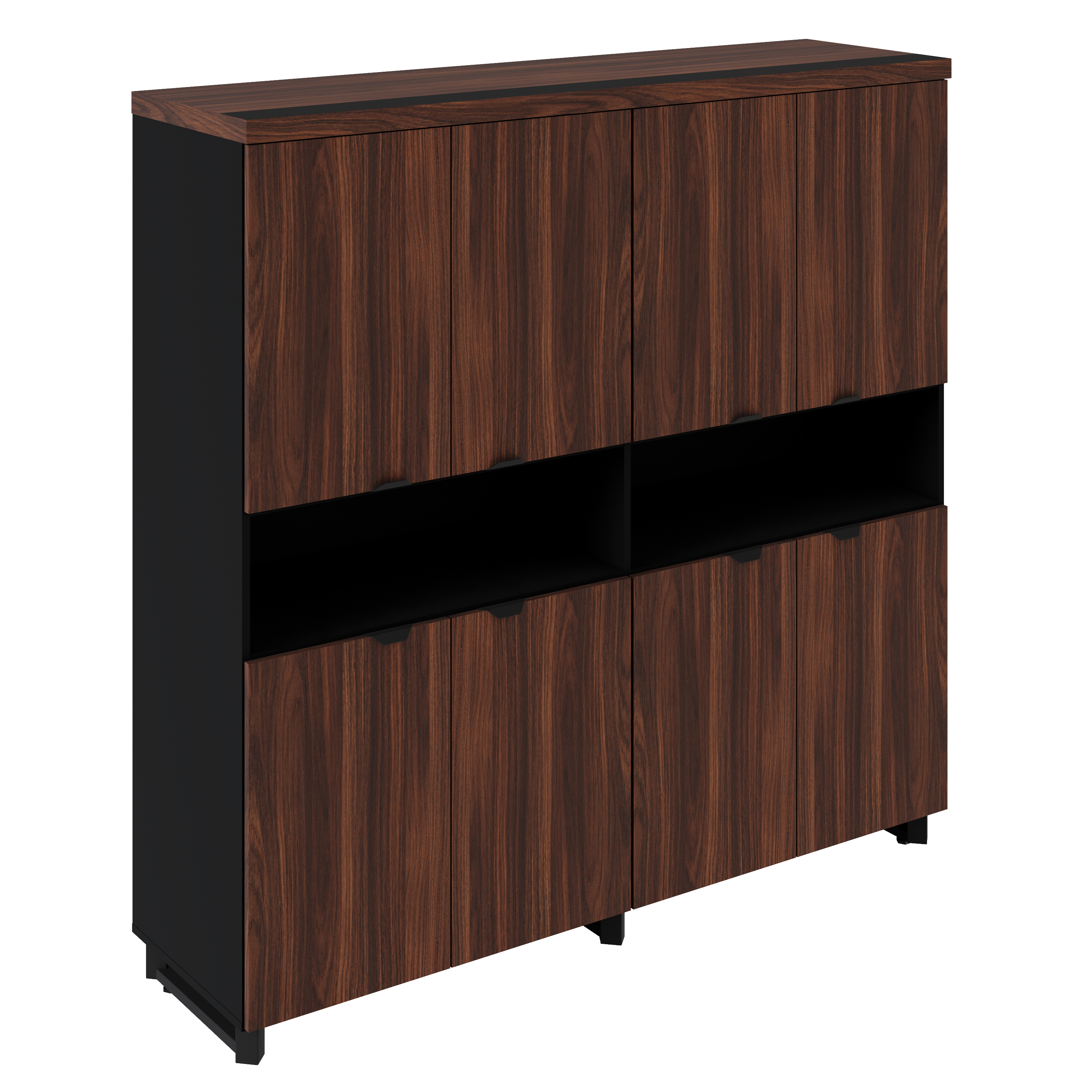 ARMÁRIO BAIXO DUPLO 4 PORTAS