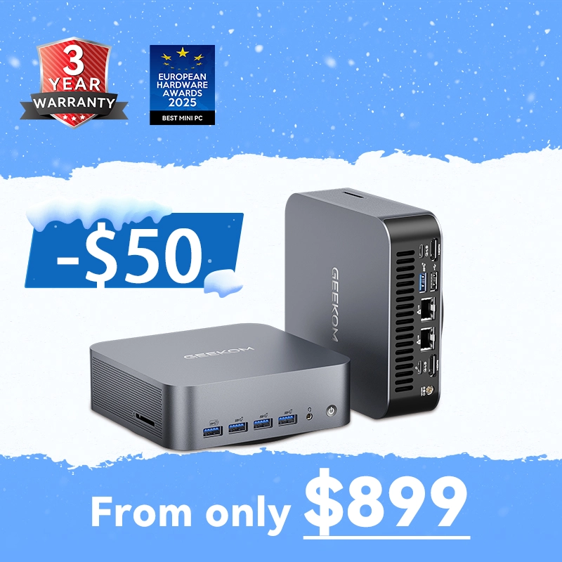 GT1 Mega AI mini PC | Powered by Intel Core Ultra 7/9 - GEEKOM