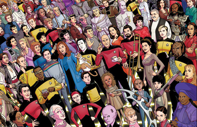 Star Trek The Next Generation 30th Anniversary Poster Set - GeekAlerts