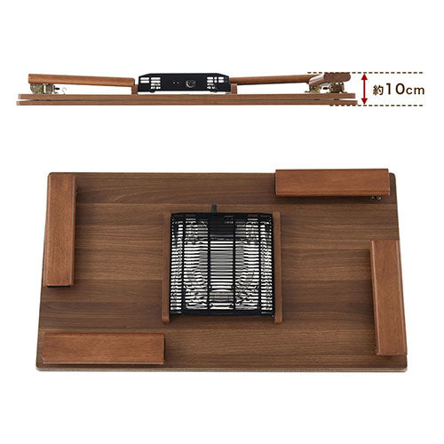 折れ脚こたつ 60cm×105cm テーブル こたつ おしゃれ ぼん家具