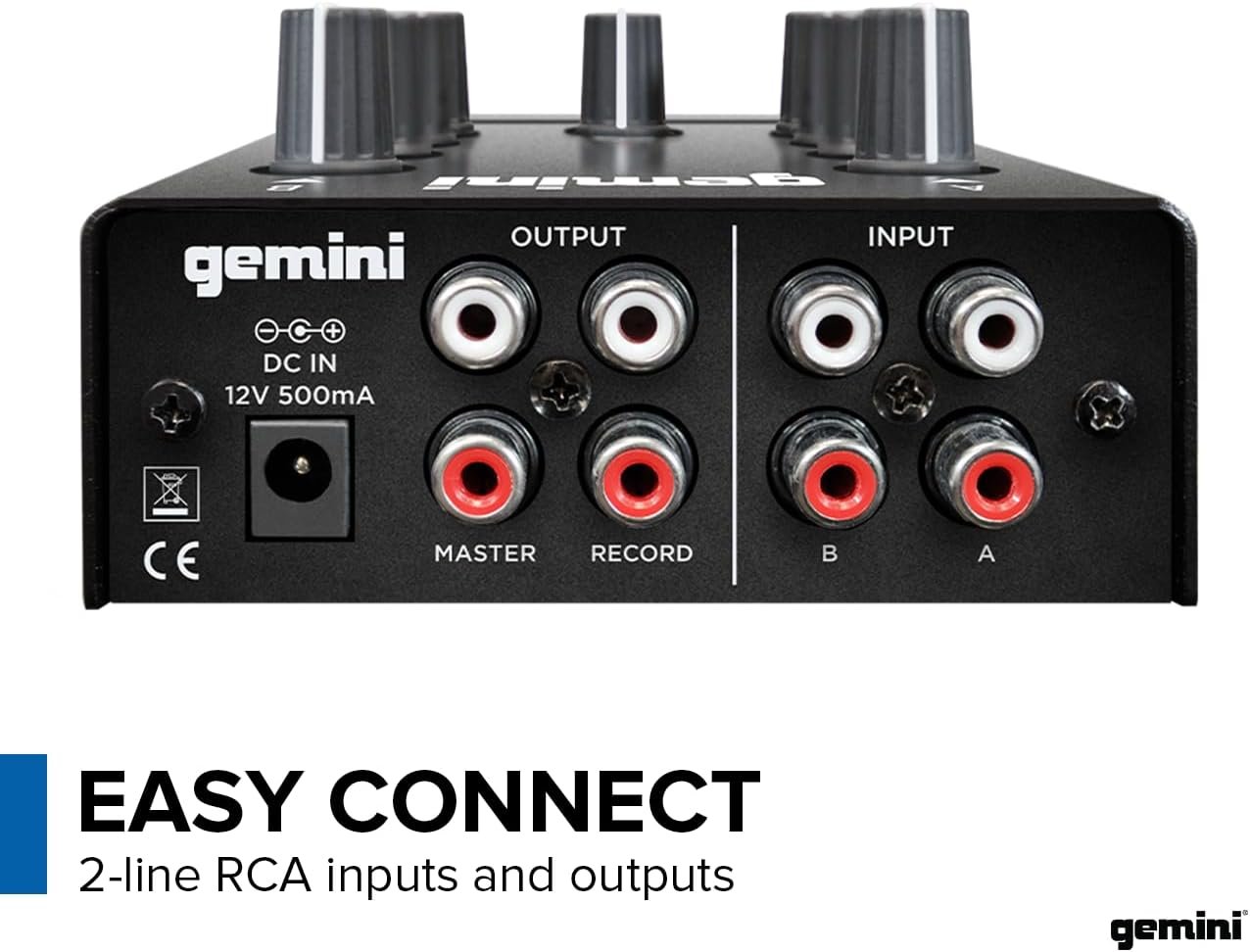 Pro DJ Audio Equipment 2 Channel Studio Mixers