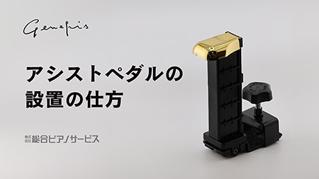 Genepis ジェネピス アシストペダル ピアノ 補助ペダル アシストセット