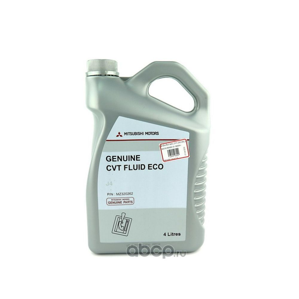Genuine Mitsubishi Gear Oil CVT Fluid J4 4 Litres MZ320262