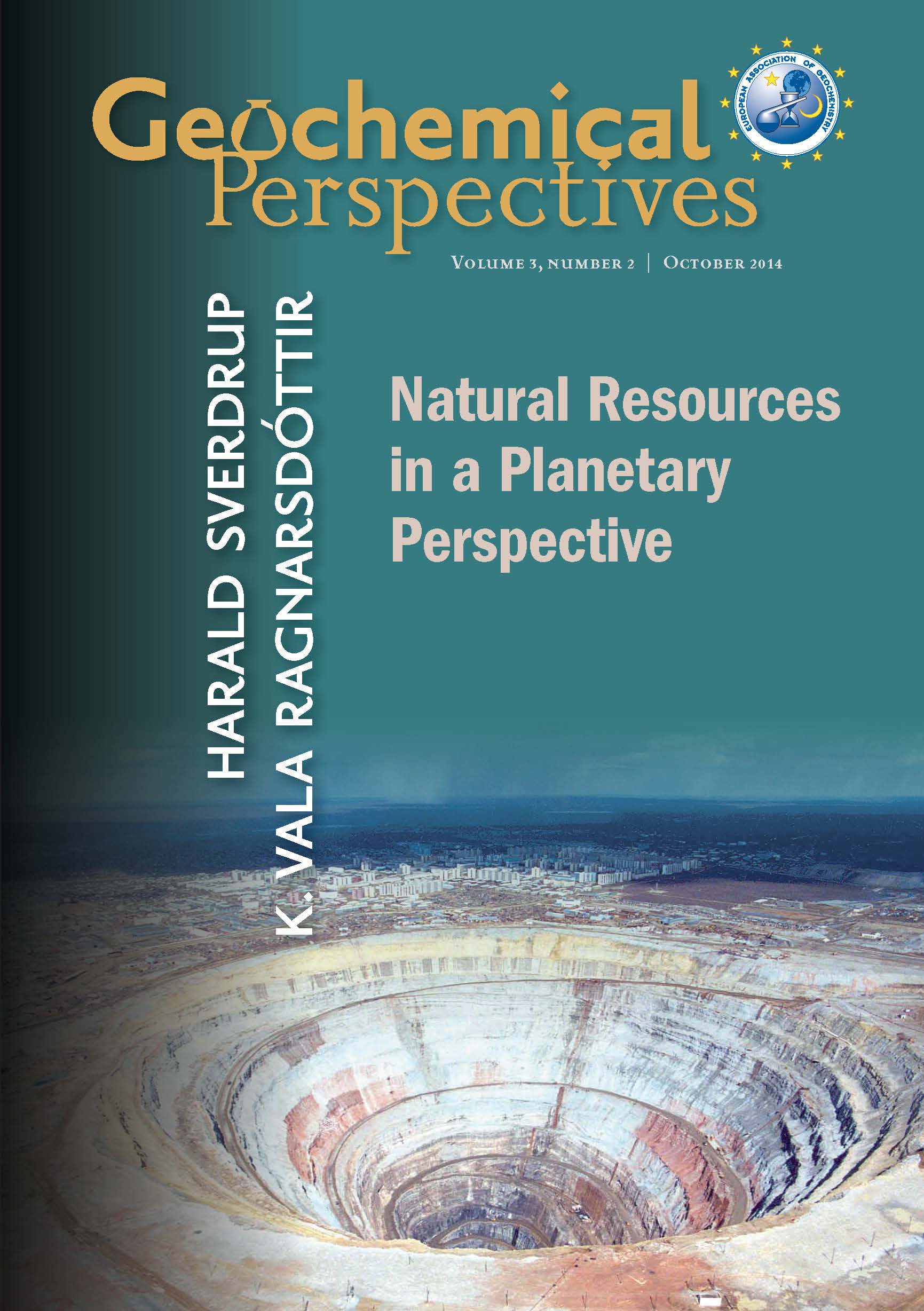 Natural Resources in a Planetary Perspective - Geochemical
