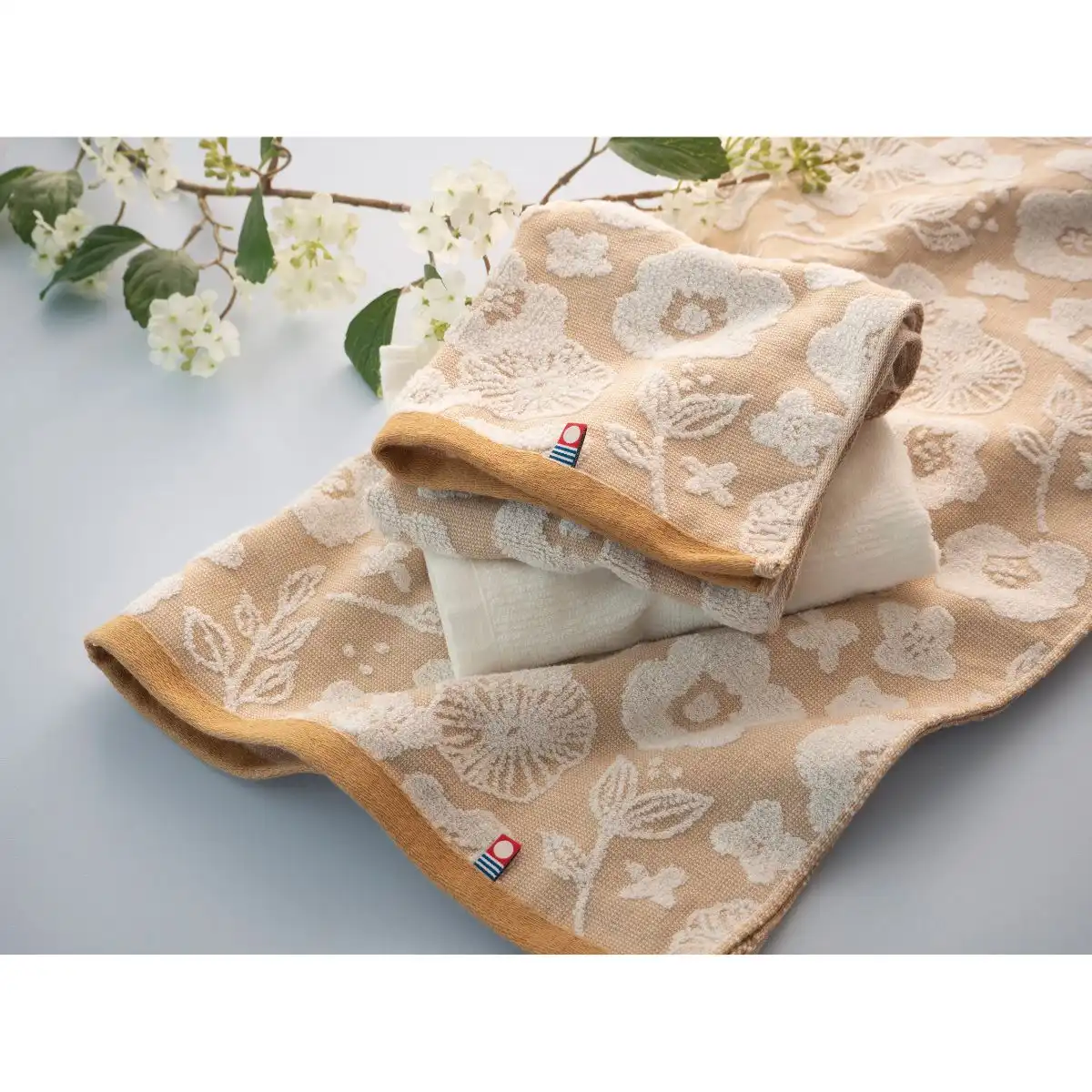 今治タオル サニーデイクッカ バスタオル1枚・フェイスタオル1枚セット