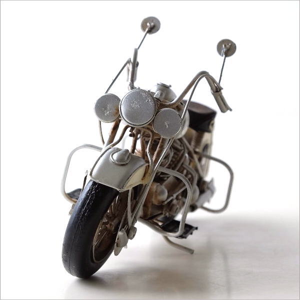 置物 オブジェ バイク おもちゃ アンティーク調 おしゃれ レトロ