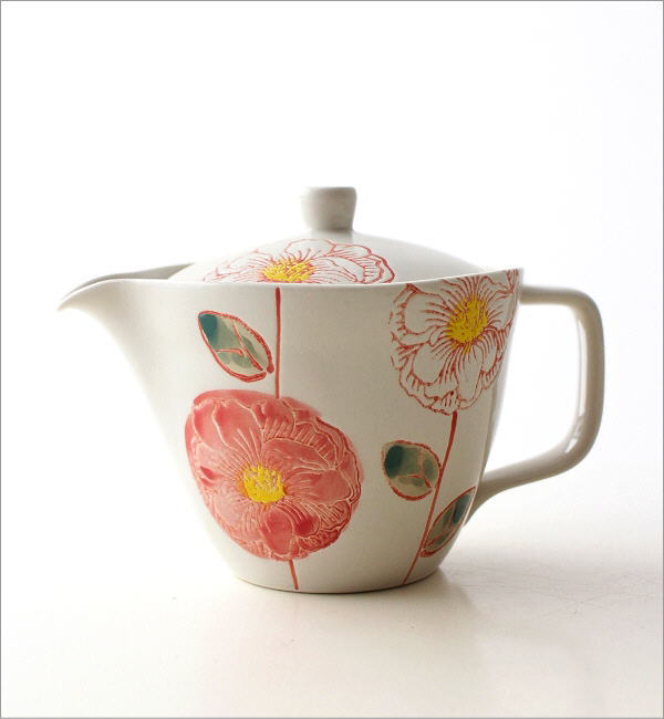 ティーポット 急須 茶器 おしゃれ かわいい 磁器 陶器 茶こし付き