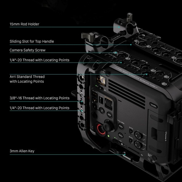 TILTA(ティルタ) SONY BURANO用 フルカメラケージ ESR-T18-FCC(フル