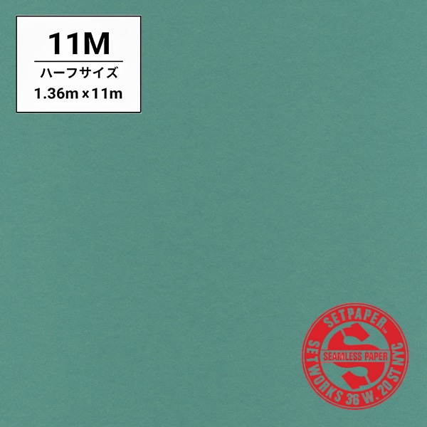 SETPAPER(セットペーパー) ハーフ 1.36x11m ♯74(シーグリーン)(ハーフ
