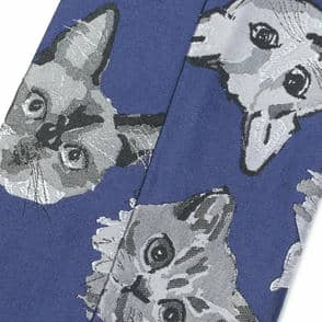 スカーフタイ/キャット(ネイビー): スカーフタイ | 銀座田屋