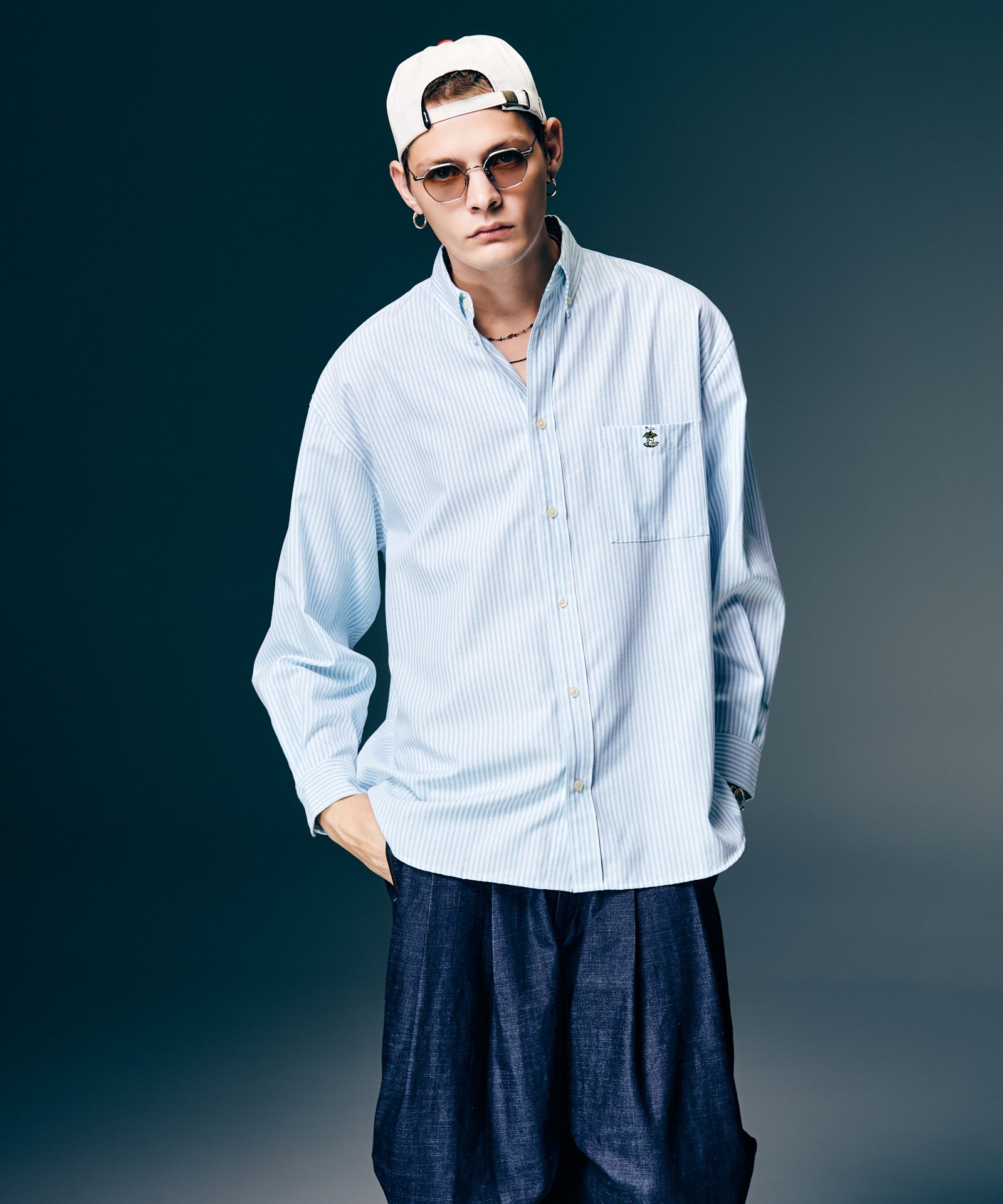 GB0126/SH09 : Forbidden Apple Oxford Shirt / フォビドゥンアップル