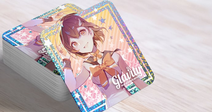 グッズを作る - コレクションコースター印刷 - ホログラムコースター