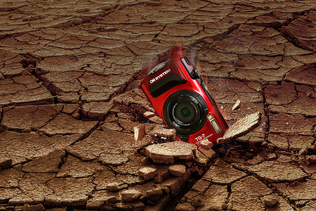 OM System Tough TG-7 Camera - Red — Glazer's Camera