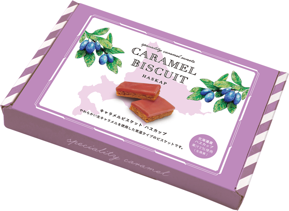 キャラメルビスケット ハスカップ | 【公式】江崎グリコ(Glico)