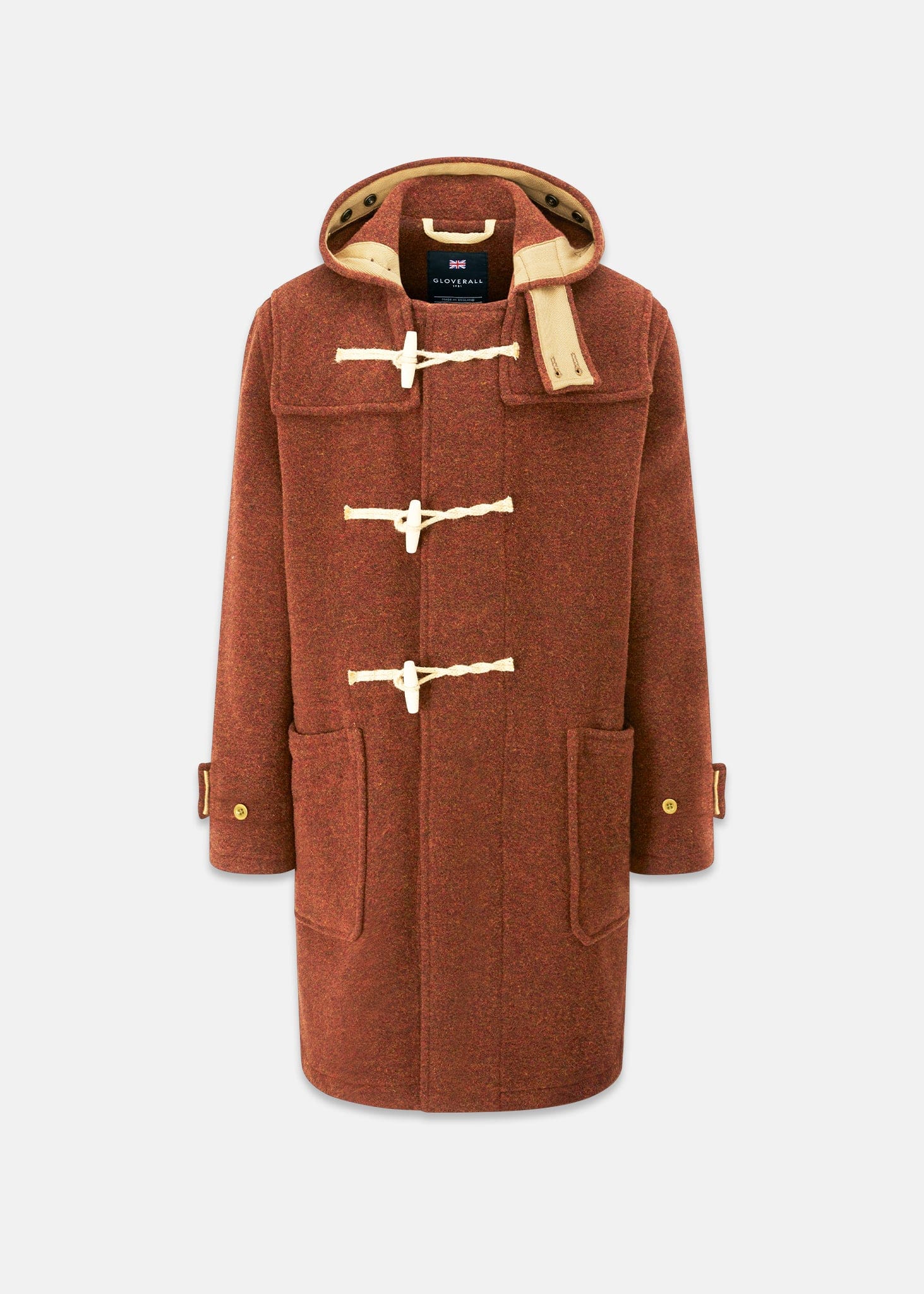 Men's Original Monty Duffle Coat Rust | Gloverall