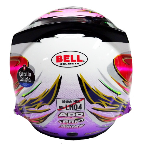 2024 L．ノリス マクラーレン ジャパンGP仕様 1/2 ヘルメット F1の