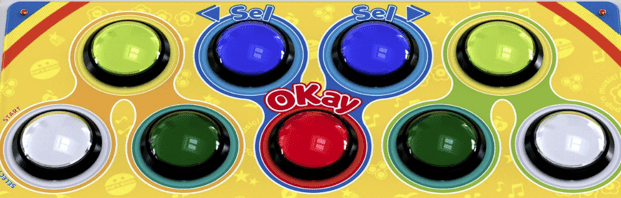 POP'N機：三和ボタンセット（DJDAO/GENBU等に適用）