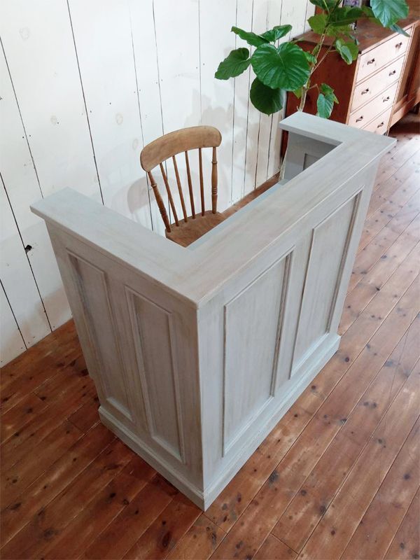 現品処分品 壁付け L字 レジカウンター 現品処分品 壁付け L字 レジ