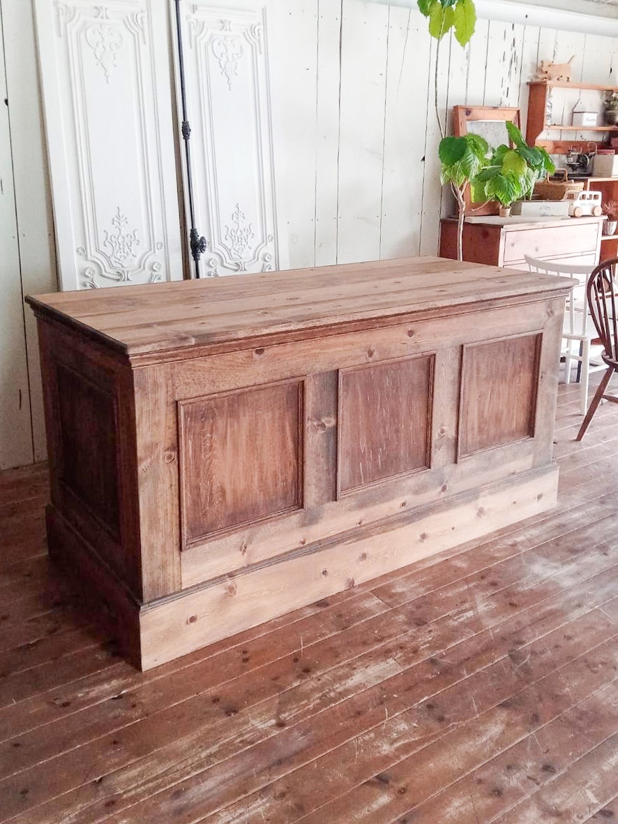 鹿児島のお花屋さんに納品した作業カウンターテーブルW1700@大阪東京名古屋