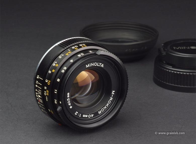 Minolta M-Rokkor 40mm f/2 - Grainlab