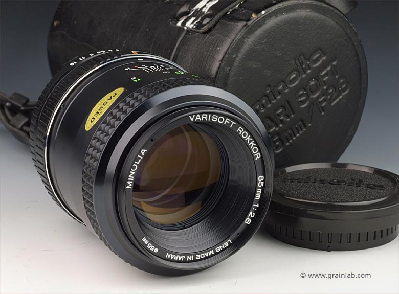 Minolta Varisoft Rokkor 85mm f/2.8 - Grainlab