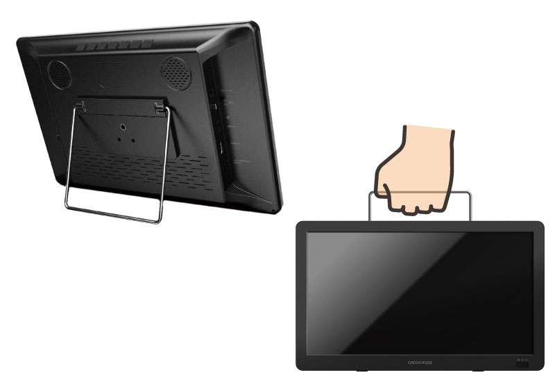 バッテリー内蔵ポータブルテレビ 14インチ firetvstick 4k セット