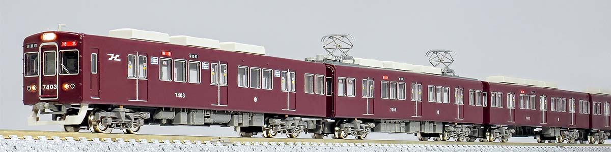 30140＞阪急7000／7300系（旧塗装）6両編成セット（動力付き）｜N